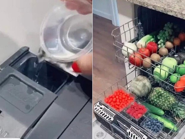 نحوه شستشوی میوه در ماشین ظرفشویی