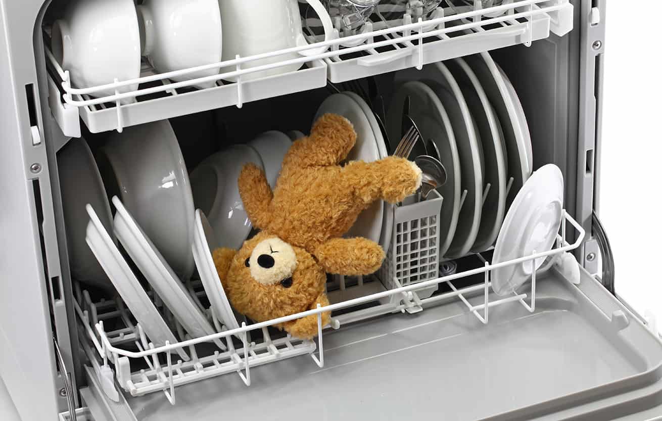 شستشوی اسباب بازی و وسایل دیگر در ماشین ظرفشویی
